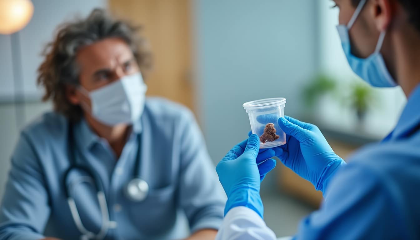 du sang dans les selles ne signifie pas forcément un cancer. découvrez les précautions à prendre et pourquoi une photo ne remplace pas un avis médical.