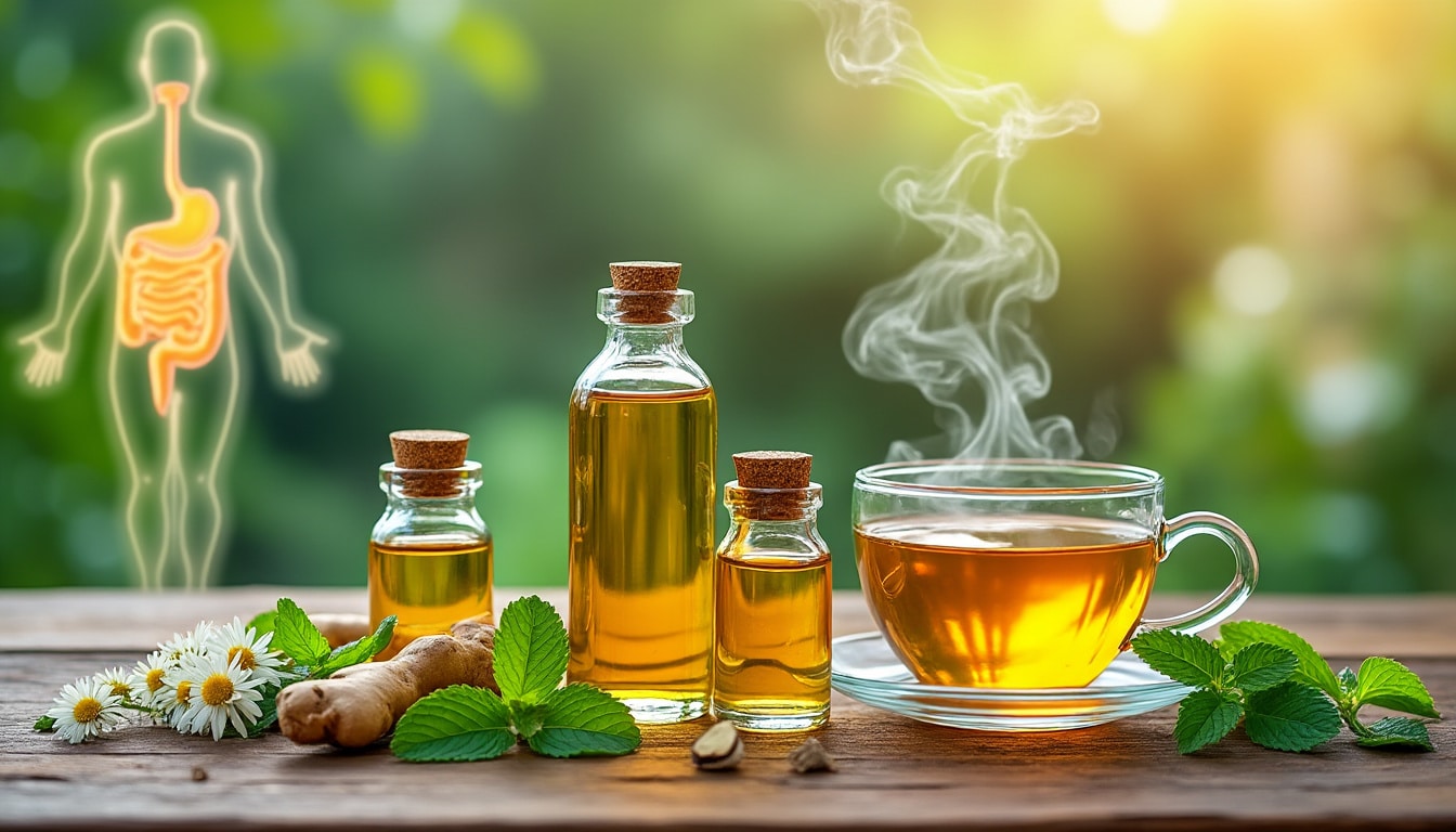 découvrez ce que les huiles essentielles peuvent réellement apporter pour soulager les troubles digestifs, avec un éclairage sur les preuves scientifiques établies et les limites encore présentes.